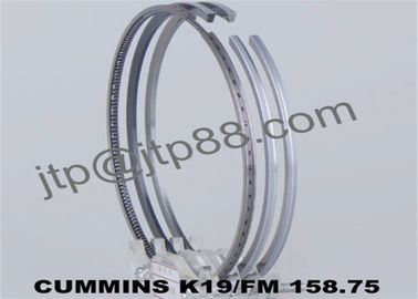 Thép hợp kim Cummins Bộ phận động cơ Động cơ Piston Nhẫn Đối với K19 KT19 No.4089500