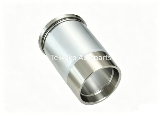 Silver Cylinder Liner Sleeve tương thích thay thế động cơ excavator linh kiện hạng nặng bền