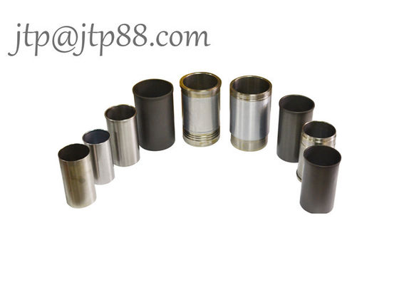 Silver Cylinder Liner Sleeve tương thích thay thế động cơ excavator linh kiện hạng nặng bền