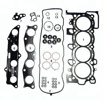 Động cơ sắt Gasket Kit Kubota V1505 4D87 16394-03310 Đầu xi lanh Graphite Gasket